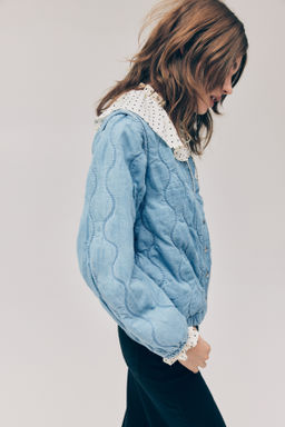 Chaqueta denim acolchada - H&m фото 5