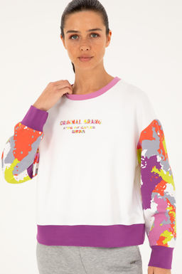 Женский белый свитшот Неожиданная скидка в корзине - U.s. polo assn фото 10