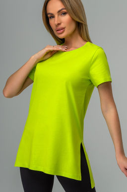 Удлиненная женская футболка с разрезами Happyfox - Happy fox фото 2