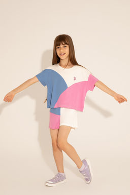 Девушки Фиолетовые Вязаные Шорты Неожиданная скидка в корзине - U.s. polo assn фото 2