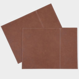 Салфетки под горячее Magistro, 2 шт., двухсторонние, экокожа, хлопок, 47.5×35.5 см