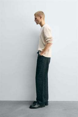 TEXTURED RELAXED FIT SWEATER