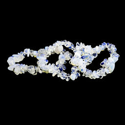 Браслет из камня Лунный камень привлекает энергии удачи и счастья