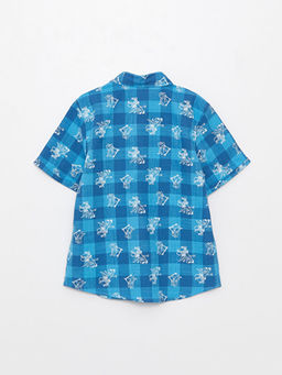 Desenli K?sa Kollu Erkek ?ocuk G?mlek - Waikiki фото 2