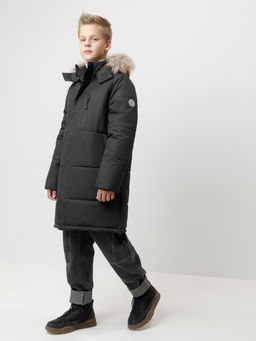 ВК 36110/1 ГР пальто для мал - Crockid фото 4