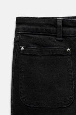 Z1975 HIGH-WAIST MINI FLARE JEANS - Zara фото 10