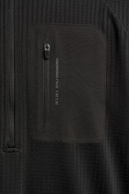 SUDADERA CUELLO CREMALLERA BOLSILLO COMBINADO / Negro - Zara фото 11