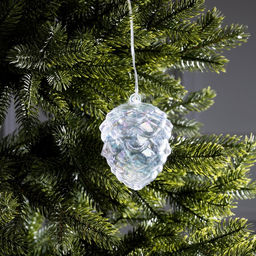 Ёлочная игрушка светодиодная Шишка, 108 см, 5 LED, от батареек ААх2, свечение тёплое белое - Luazon lighting фото 2