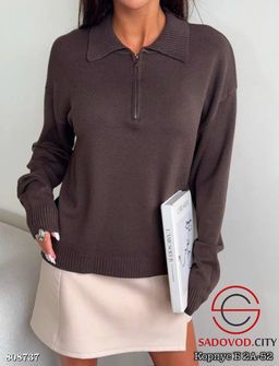 свитер с молнией женский - Bruno фото 7