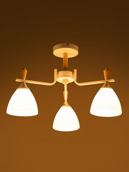 Люстра XA1622/3, 3×60 Вт, E27, белая