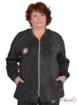 Куртка-спорт Модель №770 размеры 44-84 - Plusmoda фото 2