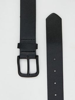 Deri G?r?n?ml? Erkek Kemer