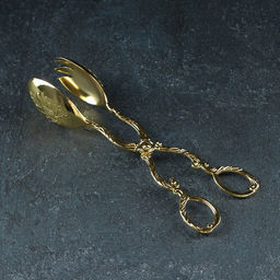 Щипцы для подачи «Рахат золото», h=22 см, цвет золотистый