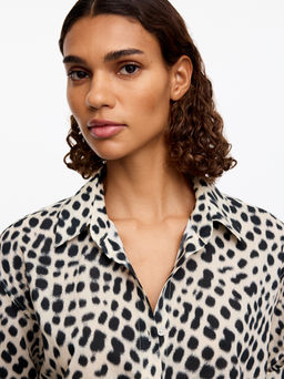 Camisa tipo popover en mezcla de lyocell - H&m фото 3