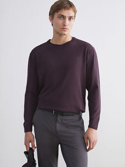 Bisiklet Yaka Erkek Triko Kazak