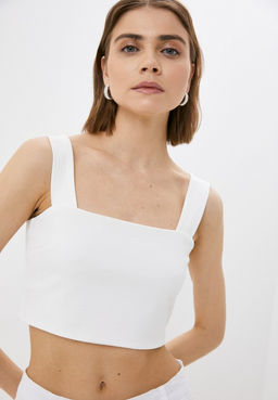 Блузка в виде кроп-топа