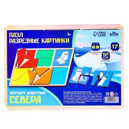 Квадраты Никитина Изучаем животных Севера - Лесная мастерская фото 10