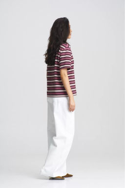 Поло в полоску Pink - Erist store фото 7