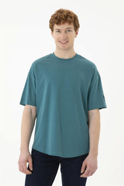 Мужская темно-зеленая футболка - U.s. polo assn фото 4