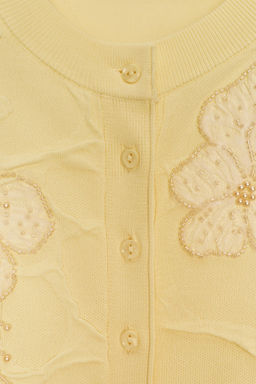 CARDIGAN WITH BEADS - Zara фото 7