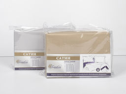 Простыня на резинке 4403/1-БЧ 200*140*20 гл.кр. сатин цв. розовый