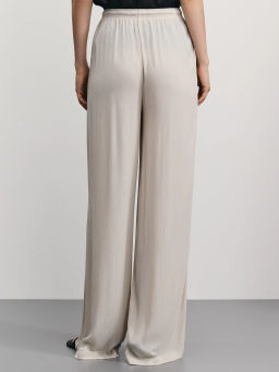 Широкие брюки из фактурной вискозы / Zarina  фото 4