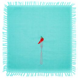 КОМПЛЕКТ САЛФЕТОК ИЗ 4-Х ШТ 40Х40СМ БОН АППЕТИТ,КОРИЧ+БИРЮЗА, 100 - Lefard фото 3