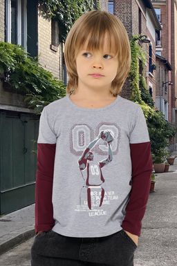 лонгслив для мальчика М 023-05 -50% - Mix-mode фото 3
