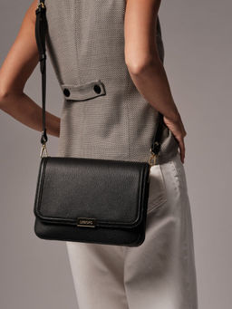 Сумка через плечо Deboro 30532 черный суприм