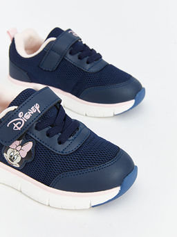 Minnie Mouse Bask?l? C?rt C?rtl? K?z Bebek Spor Ayakkab? - Waikiki фото 3