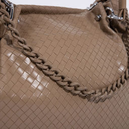 Сумка-мешок на молнии, наружный карман, длинный ремень, цвет коричневый - Simaland фото 6