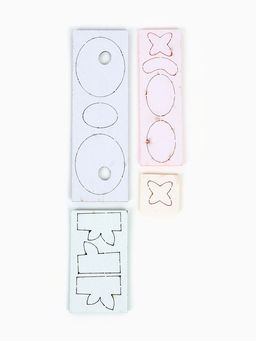 Набор для создания сумки из фетра "Панда", цвет зеленый