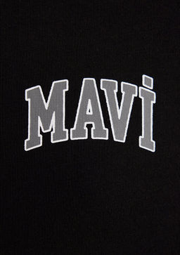 Mavi Logo Bask?l? Siyah Tisort  фото 7