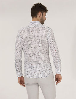 Kahverengi Slim Fit Uzun Kollu G_mlek - Pierre cardin фото 5