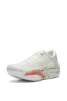 Кроссовки для бега Белый/Неоново-оранжевый/Зеленый - Anta фото 6