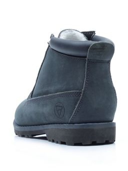 04-278490L NAVY Ботинки женские зимние (натуральная кожа, шерсть) - Фабричный китай фото 4