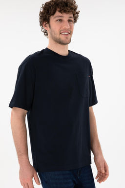 Erkek Comfort Fit Bisiklet Yaka Lacivert Ti__rt Sepette S_rpriz _ndirim - U.s. polo assn фото 4