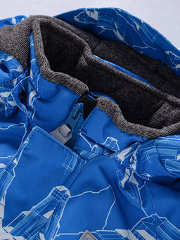 Горнолыжный костюм Valianly детский для мальчика голубого цвета 9205Gl