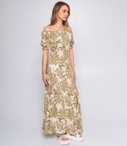 Платье #ОКТ035003, хаки