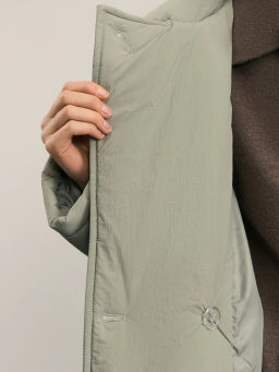 Куртка стеганая с поясом / Zarina  фото 9