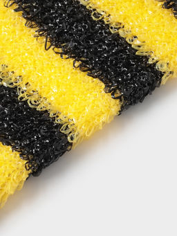 Цена за 2 шт. Мочалка для тела Доляна «Пчёлка», 12×36 см