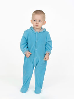 Комбинезон ясельный флисовый фуксия - Утенок фото 22