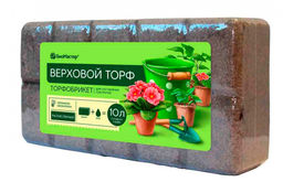 БМ Торфобрикет Верховой торф раскисленный 10 л