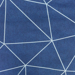 Постельное бельё 2 сп. Полигон, тёмно-синий, 175х210 см, 175х210 см, 70х70 см 2шт, бязь, 105 г/м, 100% хлопок - Атра фото 4