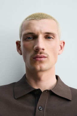 POLO PUNTO REGULAR FIT / Marr?n - Zara фото 5