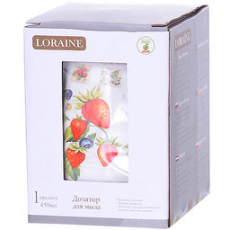 30331 Дозатор для мыла 450 мл Земляника доломит LR (х36) - Mayer&boch фото 3