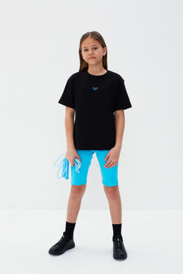 Костюм с велосипедками Цвет: бирюзовый - Miza фото 2