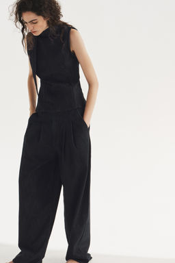 TRF MID-WAIST BAGGY JEANS - Zara фото 3