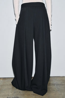 PINSTRIPE DARTED TROUSERS ZW COLLECTION - Zara фото 3