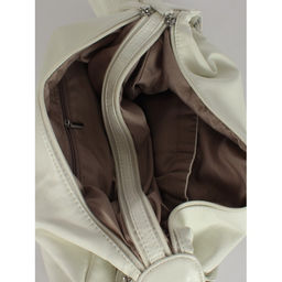 Сумка женская искусственная кожа Guecca-218 (рюкзак-change), 2отд, белый SALE 264060 - Adelia фото 3